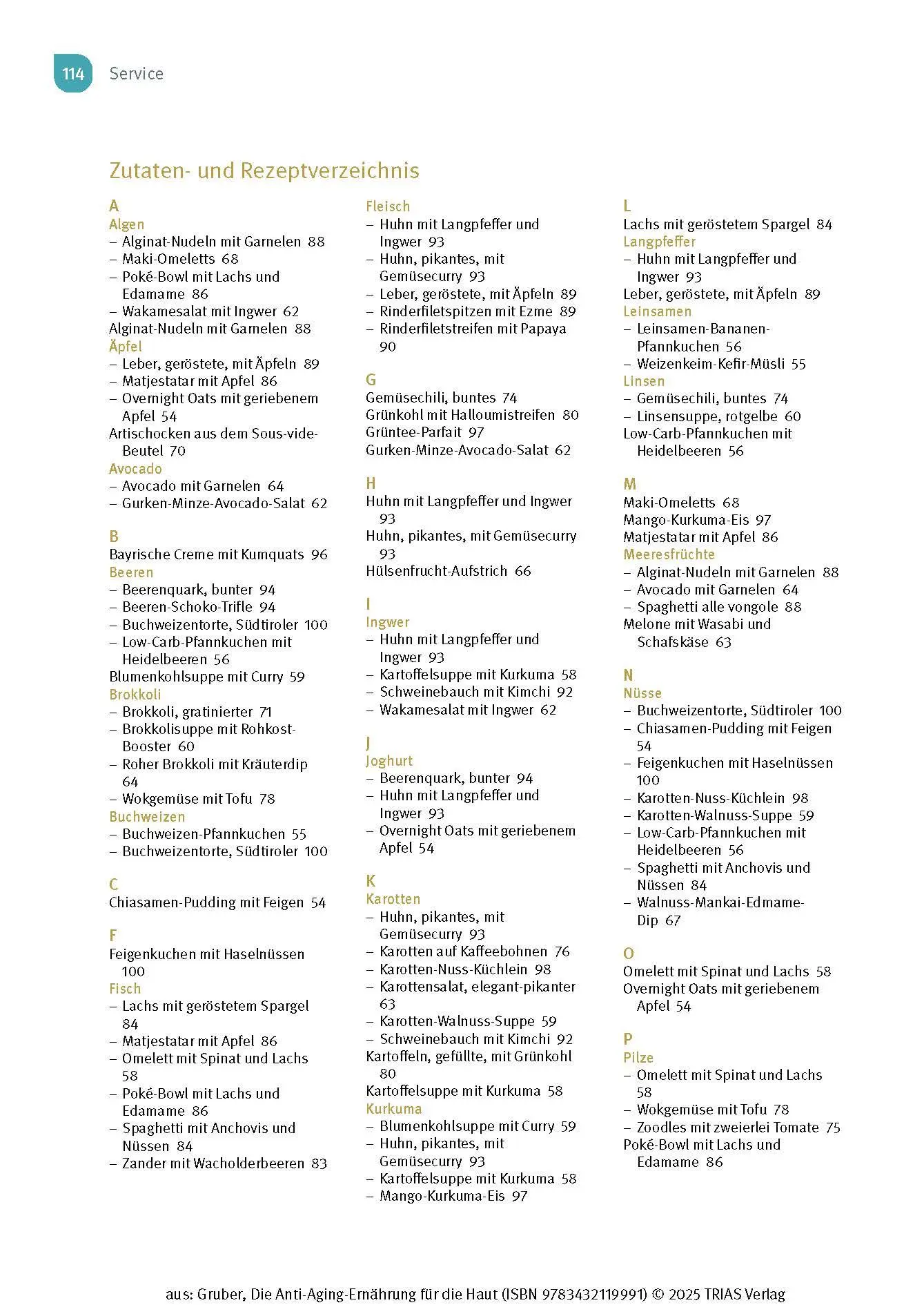 Bild: 9783432119991 | Die Anti-Aging-Ernährung für die Haut | Florian Gruber | Taschenbuch
