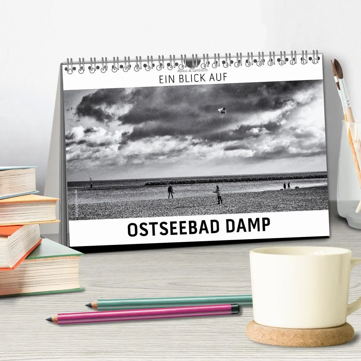 Bild: 9783457899991 | Ein Blick auf Ostseebad Damp (Tischkalender 2026 DIN A5 quer),...