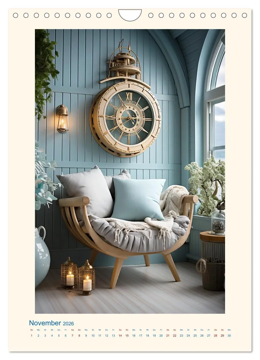 Bild: 9783516299991 | Maritime Gemütlichkeit (Wandkalender 2026 DIN A4 hoch), CALVENDO...