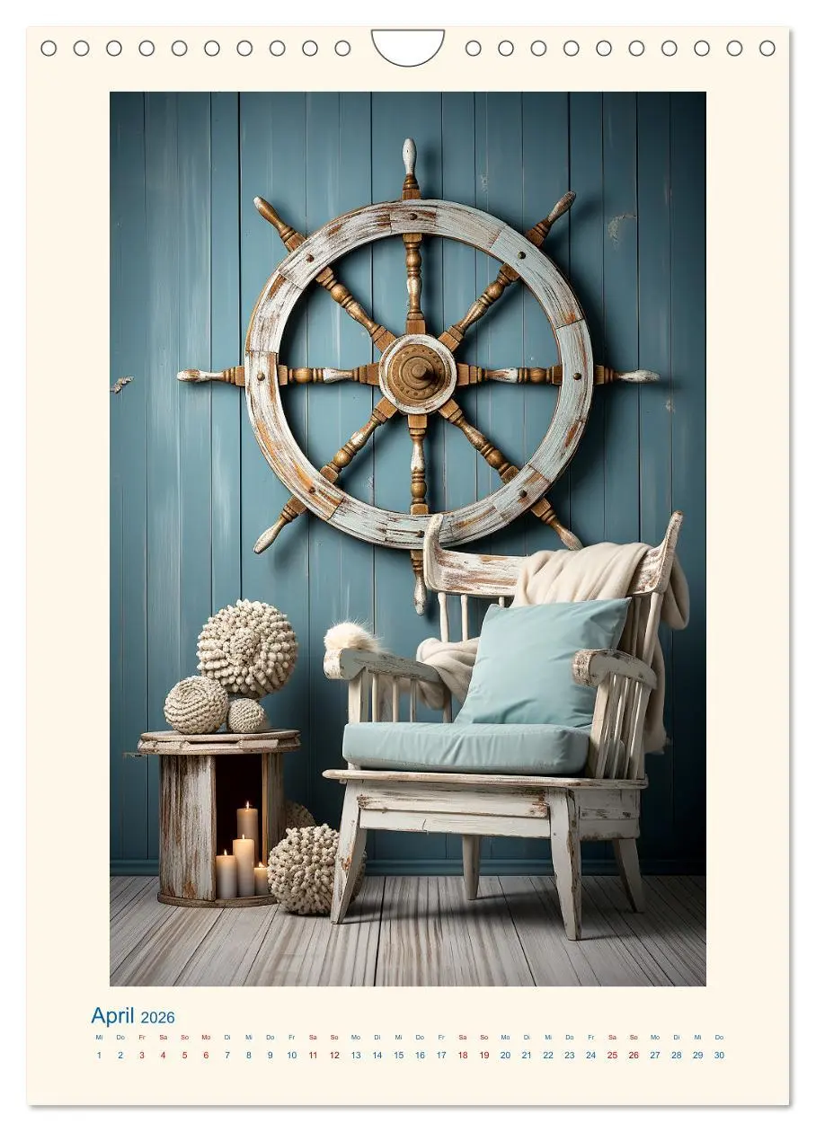 Bild: 9783516299991 | Maritime Gemütlichkeit (Wandkalender 2026 DIN A4 hoch), CALVENDO...