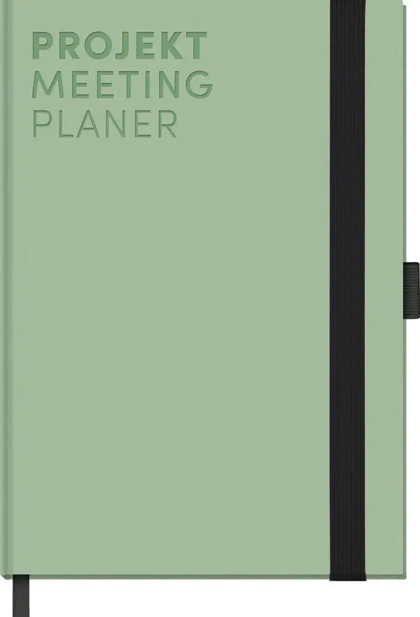 Bild: 9783731889991 | Projekt-Meeting-Planer Mint | Verlag Korsch | Buch | 200 S. | Deutsch