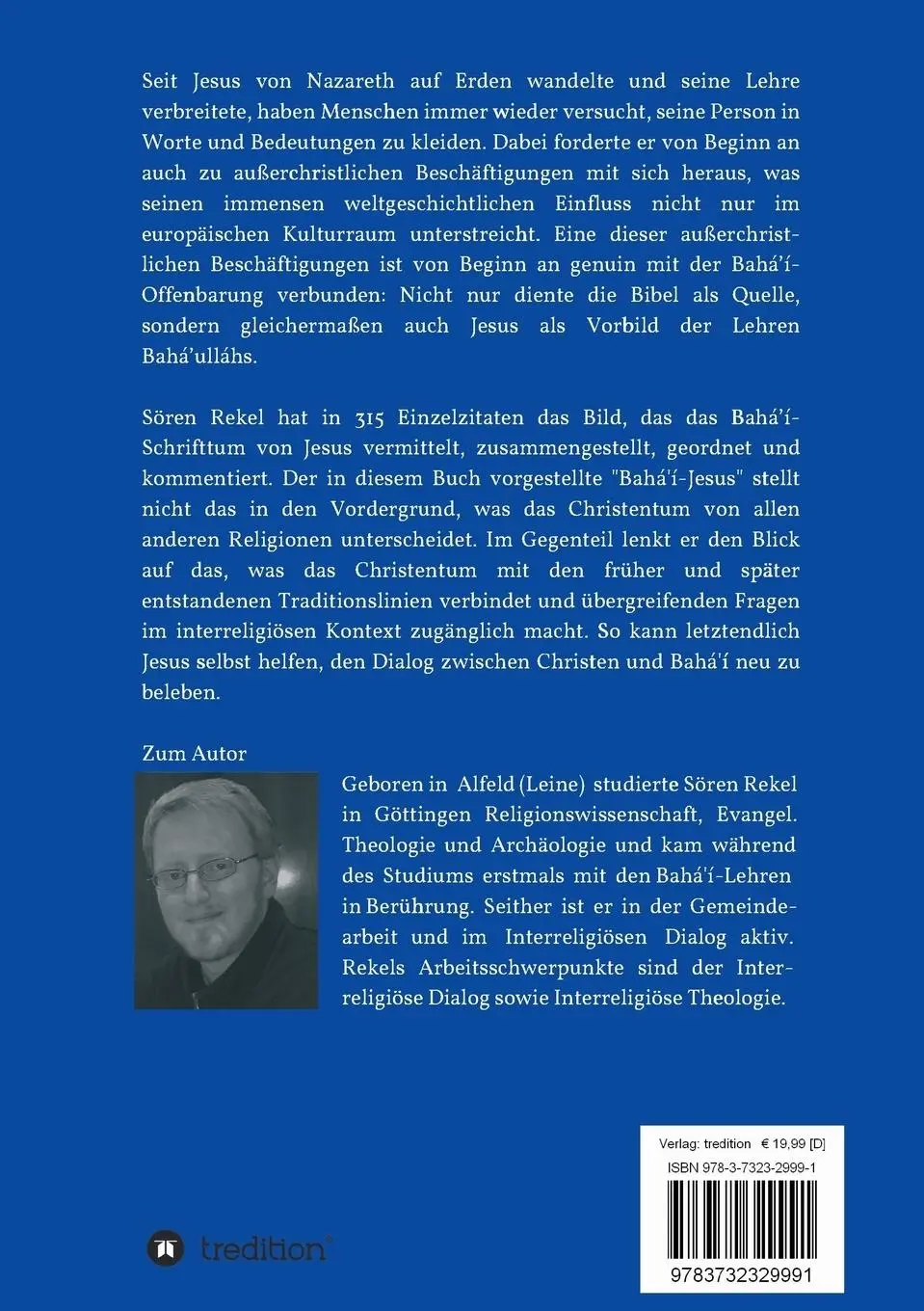Rückseite: 9783732329991 | Jesus Christus - Die Manifestation Gottes | Sören Rekel | Taschenbuch