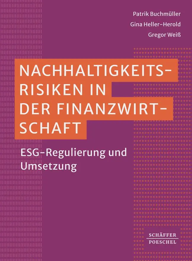 Cover: 9783791049991 | Nachhaltigkeitsrisiken in der Finanzwirtschaft | Buchmüller (u. a.)
