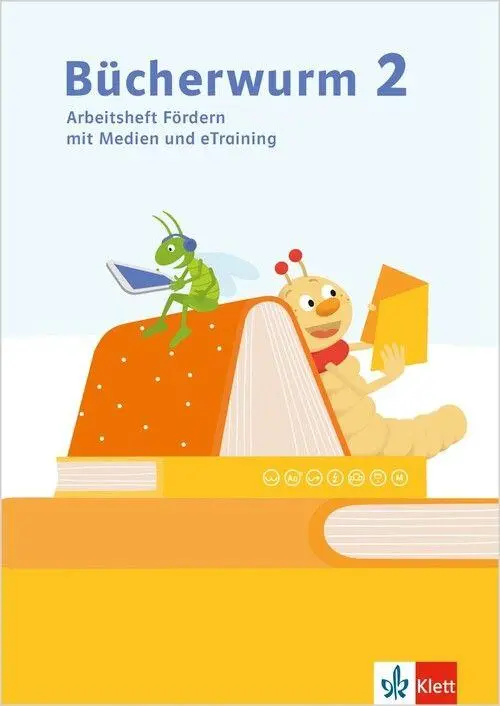 Cover: 9783123110092 | Bücherwurm 2. Arbeitsheft Fördern mit Medien und eTraining Klasse 2
