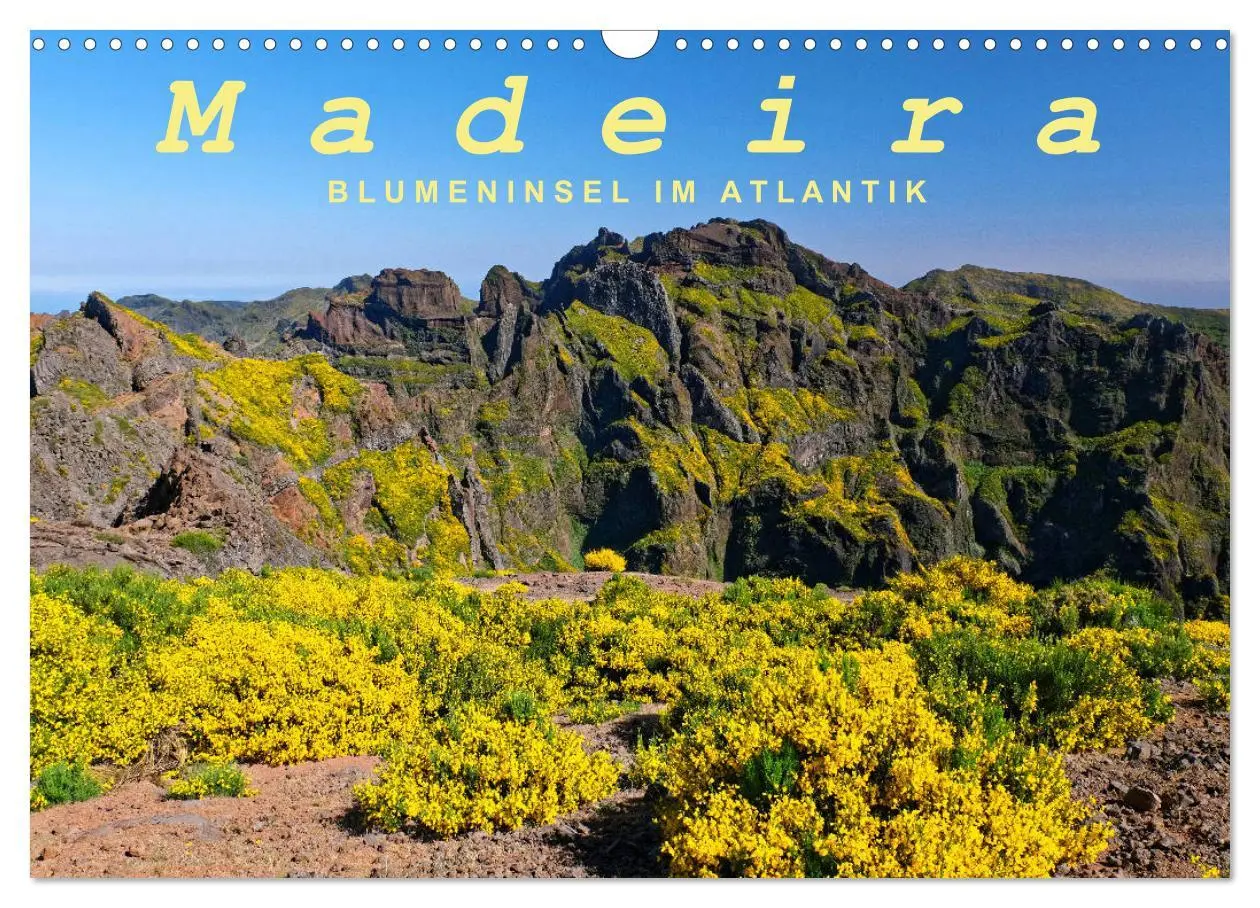 Cover: 9783457770092 | Madeira Blumeninsel im Atlantik (Wandkalender 2026 DIN A3 quer),...