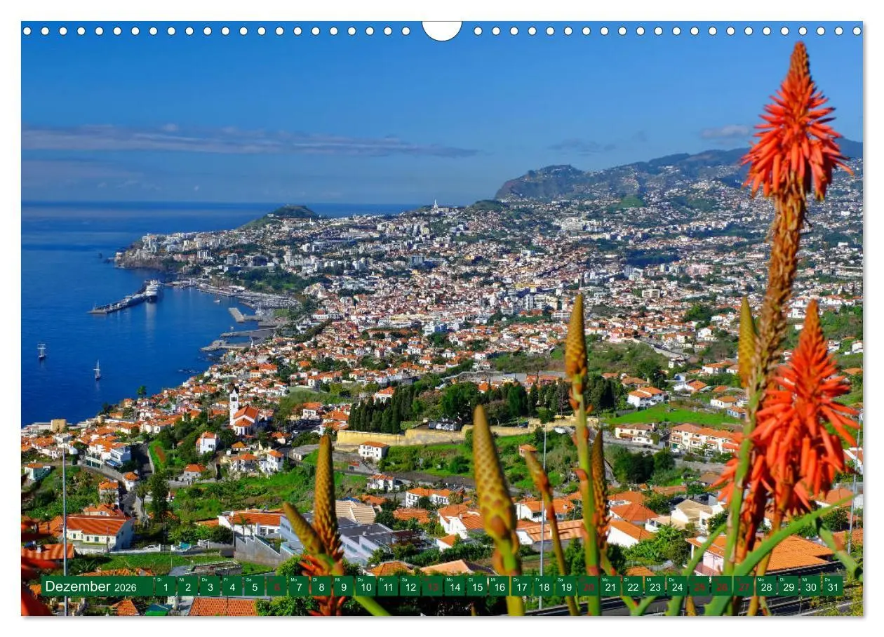 Bild: 9783457770092 | Madeira Blumeninsel im Atlantik (Wandkalender 2026 DIN A3 quer),...