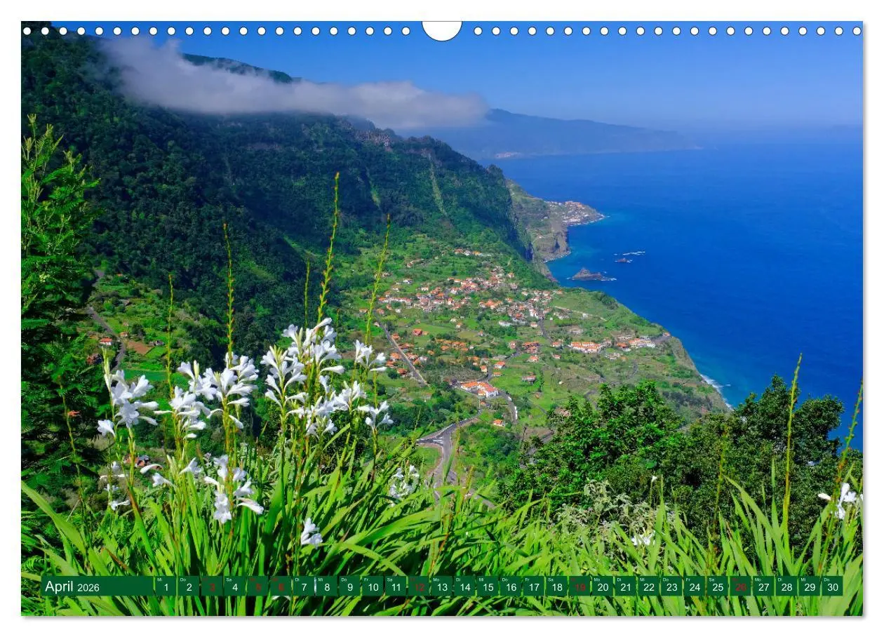Bild: 9783457770092 | Madeira Blumeninsel im Atlantik (Wandkalender 2026 DIN A3 quer),...