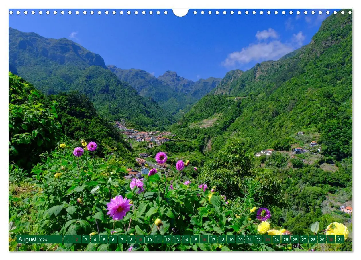 Bild: 9783457770092 | Madeira Blumeninsel im Atlantik (Wandkalender 2026 DIN A3 quer),...