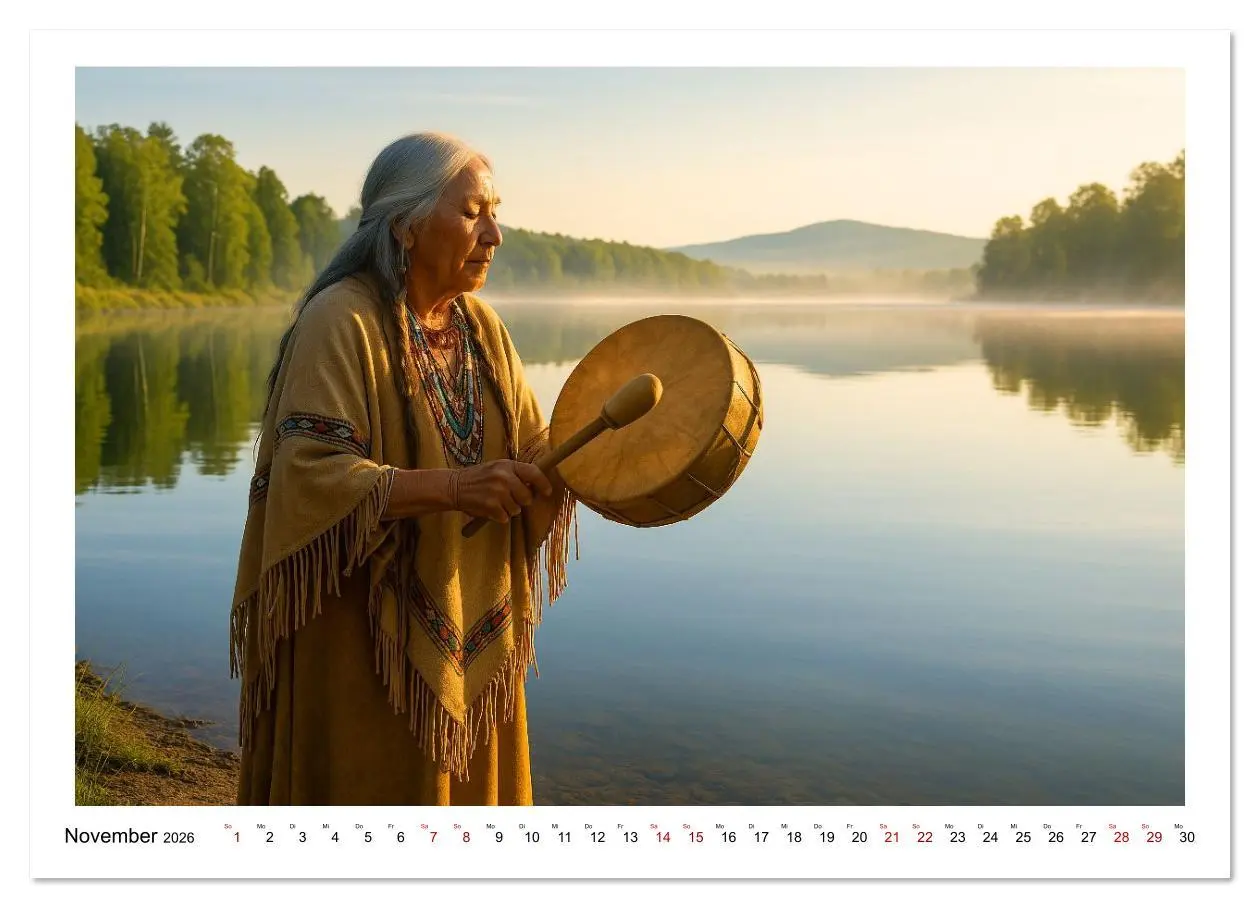 Bild: 9783516620092 | Spirituelle indianische Reise (hochwertiger Premium Wandkalender...