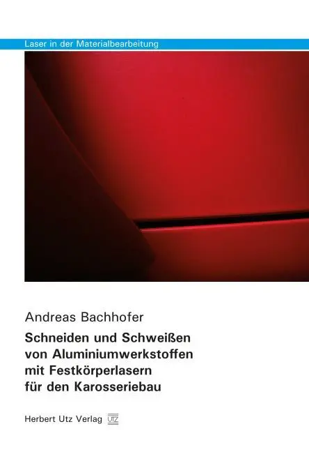Cover: 9783831680092 | Schneiden und Schweißen von Aluminiumwerkstoffen mit...