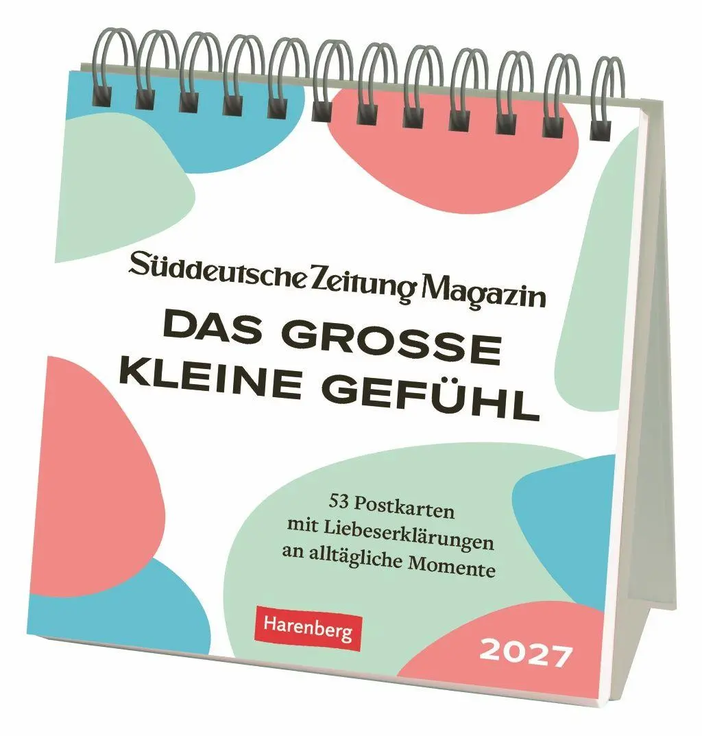 Cover: 9783840040092 | Das große kleine Gefühl Premium-Postkartenkalender 2027 - 53...