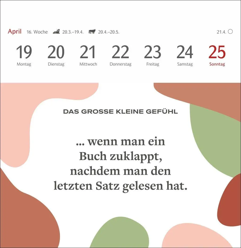 Bild: 9783840040092 | Das große kleine Gefühl Premium-Postkartenkalender 2027 - 53...
