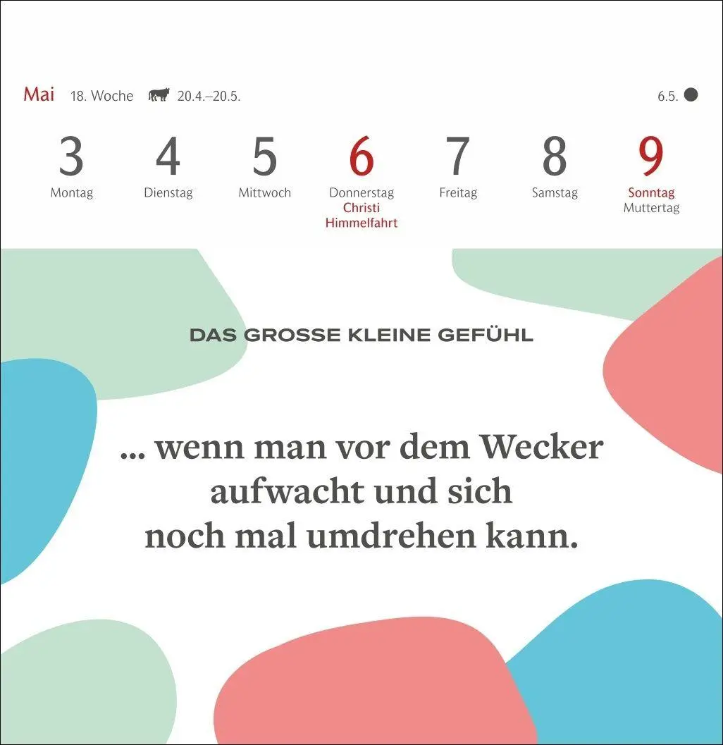 Bild: 9783840040092 | Das große kleine Gefühl Premium-Postkartenkalender 2027 - 53...