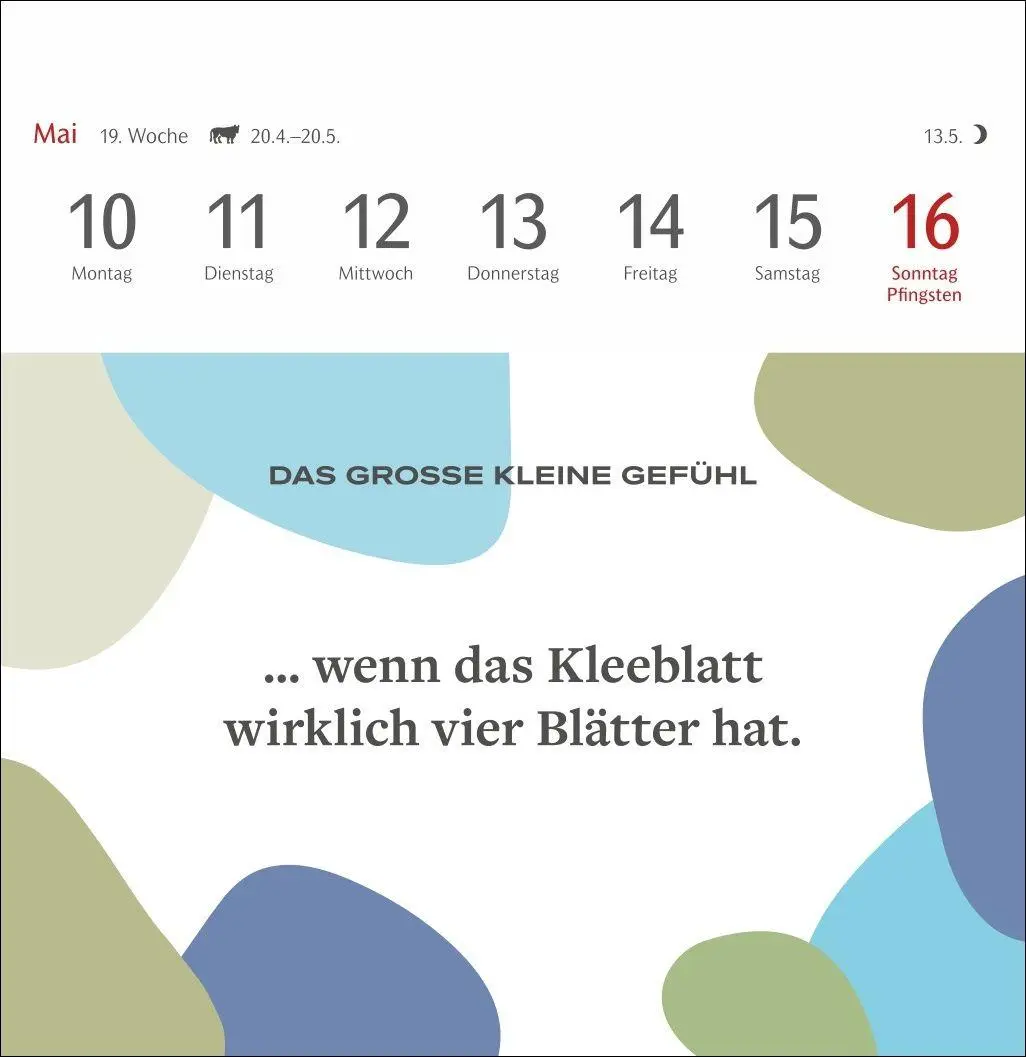 Bild: 9783840040092 | Das große kleine Gefühl Premium-Postkartenkalender 2027 - 53...