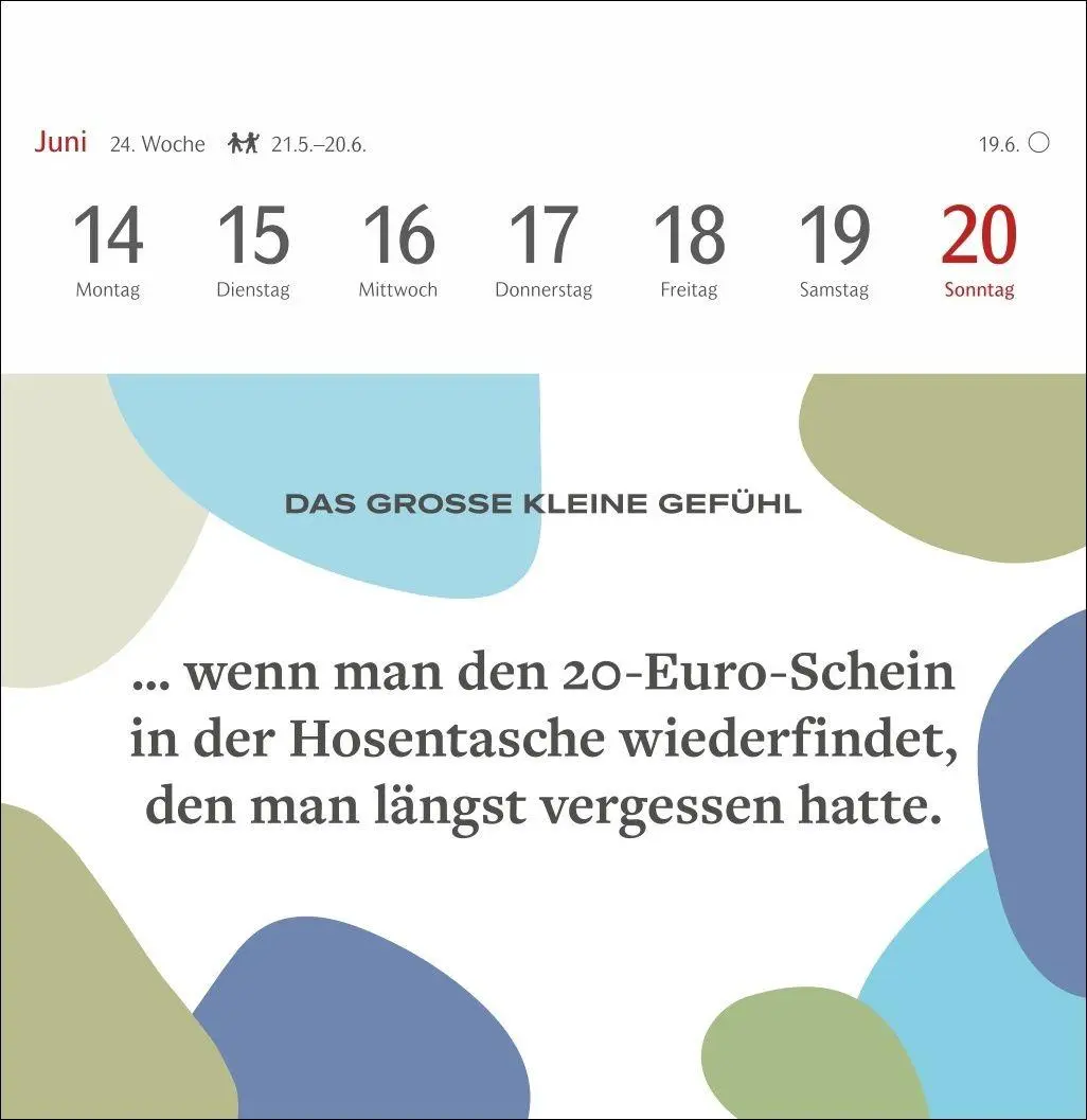 Bild: 9783840040092 | Das große kleine Gefühl Premium-Postkartenkalender 2027 - 53...