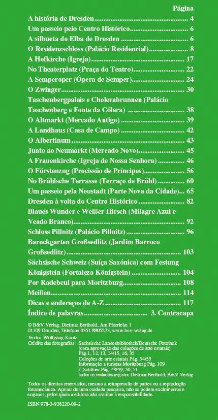 Bild: 9783938220092 | Stadtführer Dresden - die Sächsische Residenz - portugiesische Ausgabe