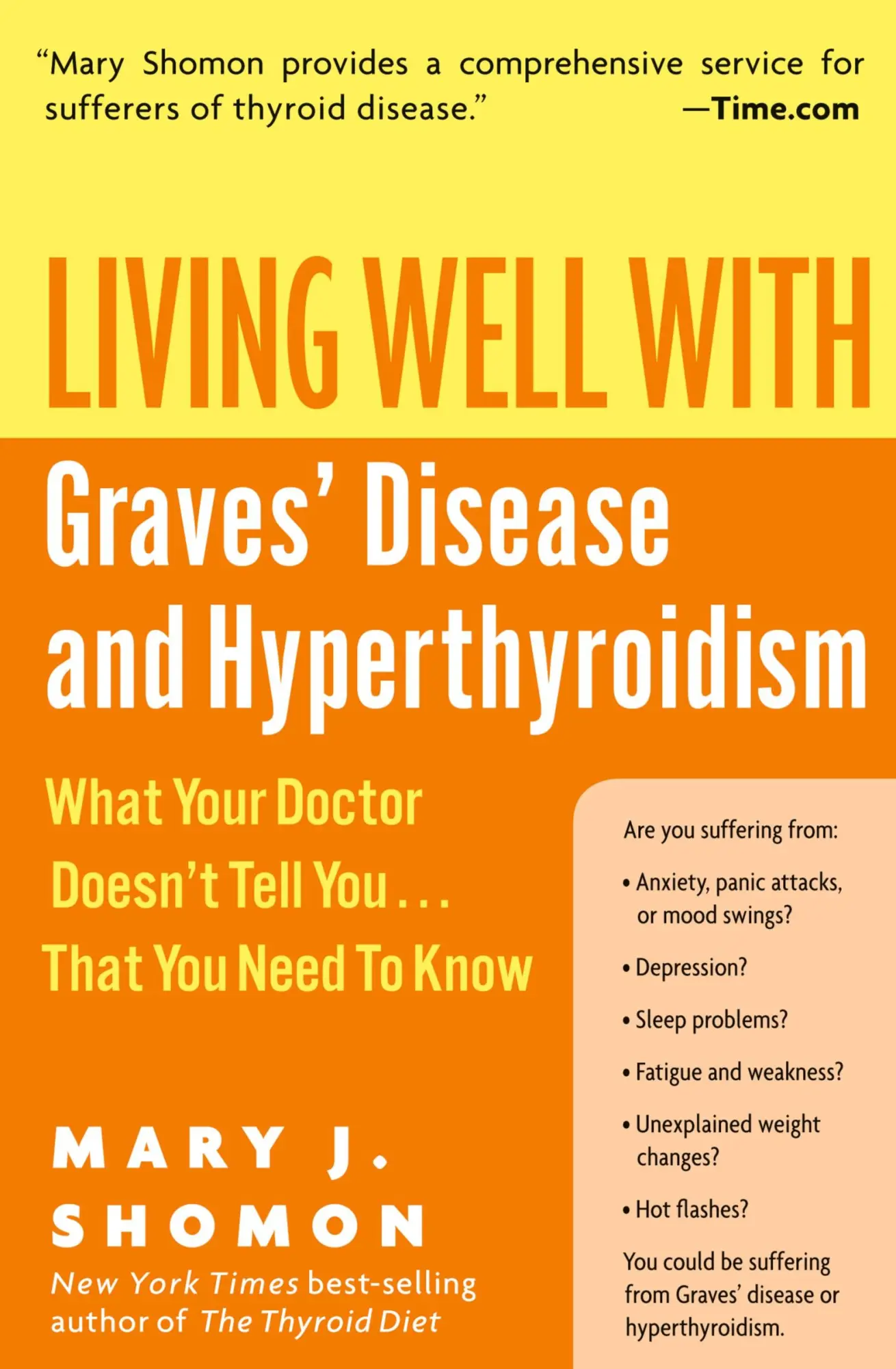 Cover: 9780060730192 | Living Well with Graves' Disease and Hyperthyroidism | Mary J Shomon