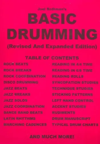 Cover: 9781617270192 | Basic Drumming | Revised And Expanded Edition | Joel Rothman | Buch
