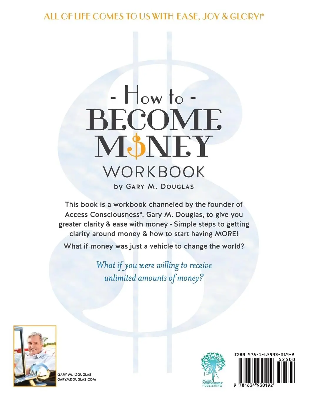 Rückseite: 9781634930192 | How To Become Money Workbook | Gary M. Douglas | Taschenbuch | 2015