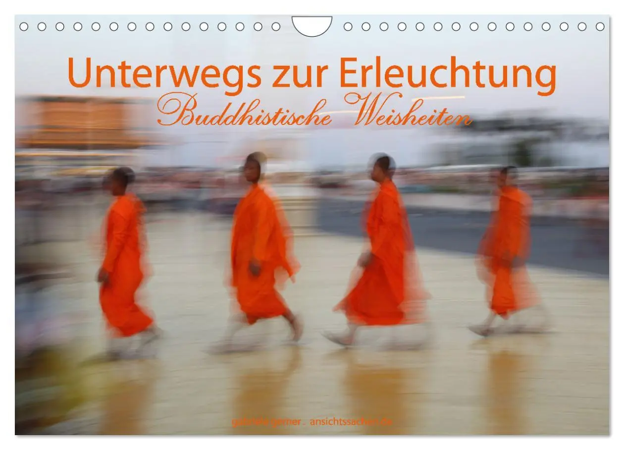 Cover: 9783457380192 | Unterwegs zur Erleuchtung Buddhistische Weisheiten (Wandkalender...