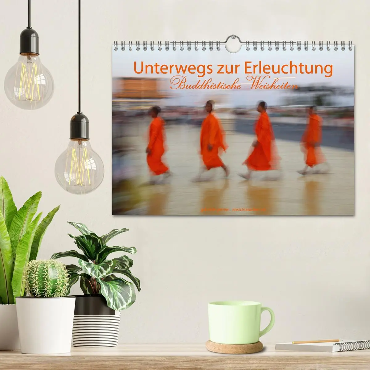 Bild: 9783457380192 | Unterwegs zur Erleuchtung Buddhistische Weisheiten (Wandkalender...