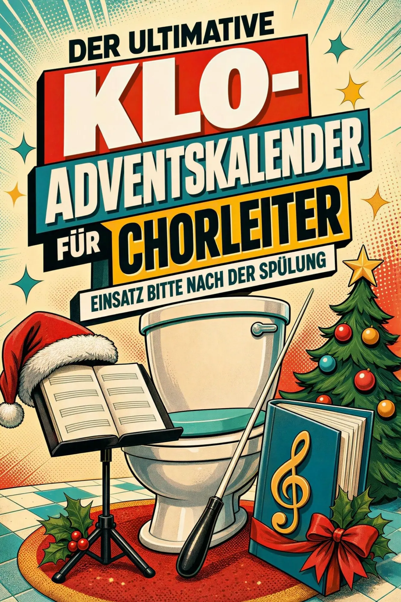 Cover: 9783696110192 | Der ultimative Klo-Adventskalender für Chorleiter | Florian Schäfer