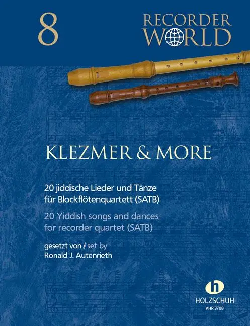 Cover: 9783864340192 | Klezmer &amp; More - 20 jiddische Lieder | aus der Serie "Recorder World"