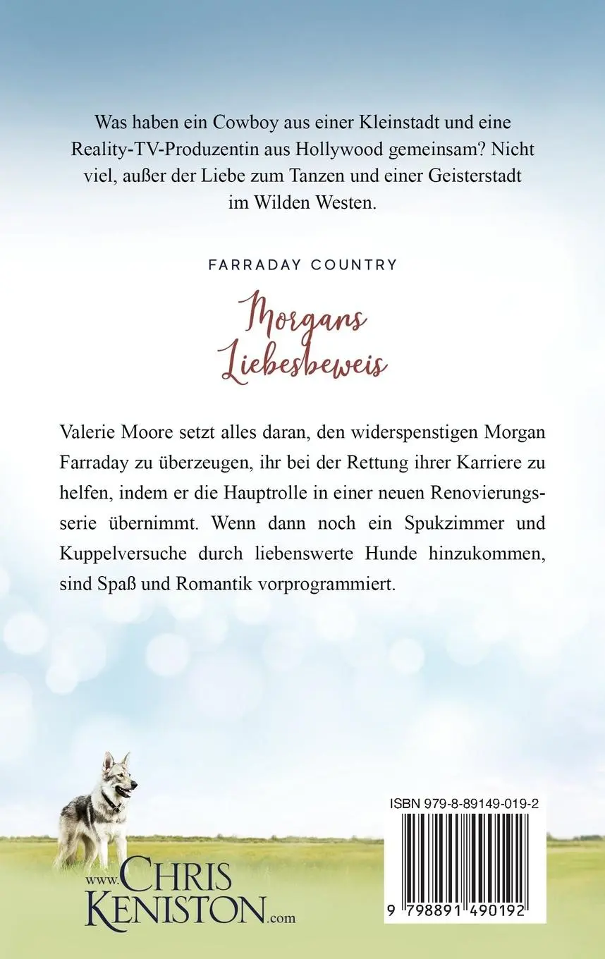 Rückseite: 9798891490192 | Morgans Liebesbeweis | Chris Keniston | Taschenbuch | 2024
