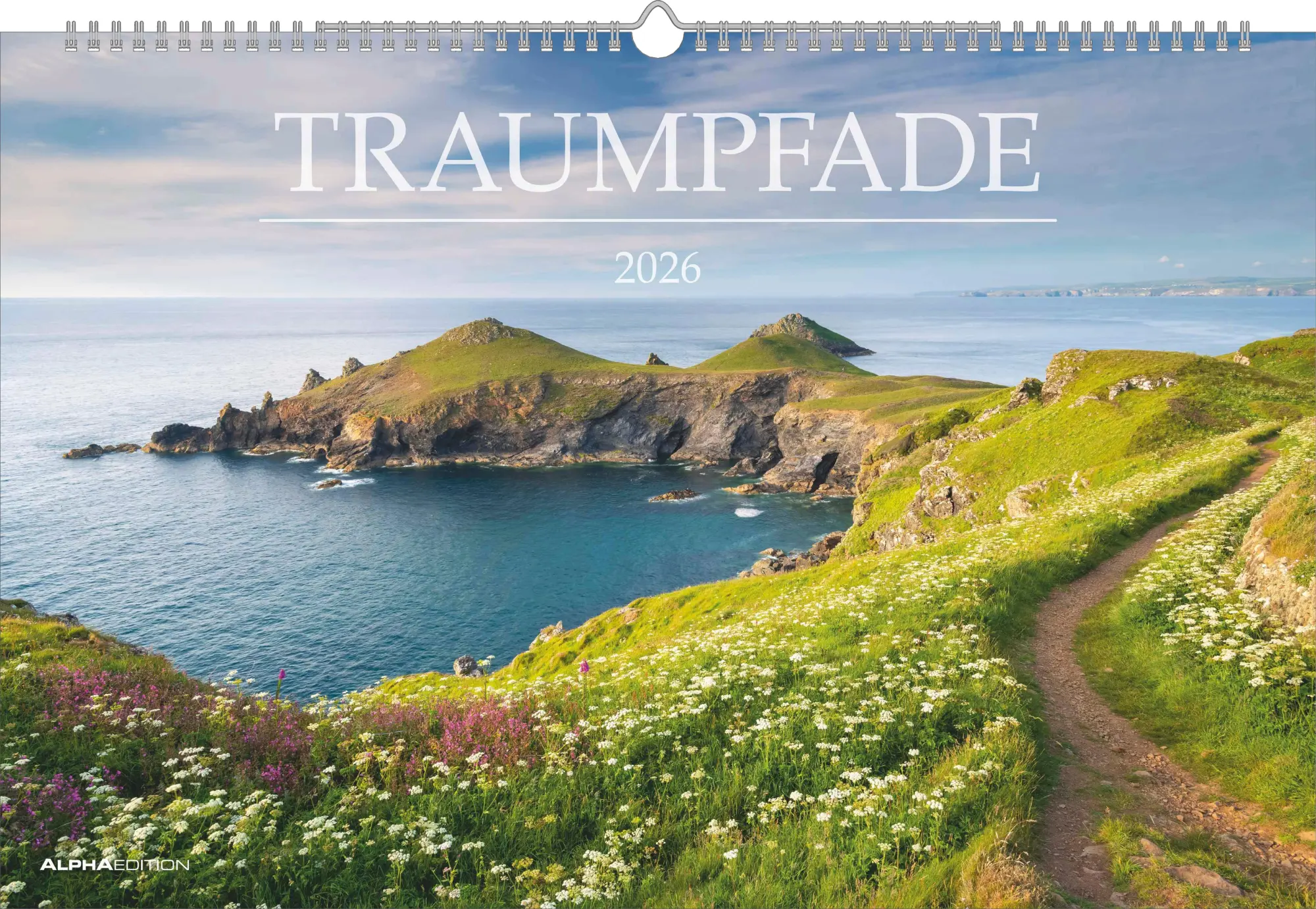 Cover: 4069095000292 | Traumpfade 2026 - Bildkalender 49,5x33 cm | Kalender | 14 S. | Deutsch