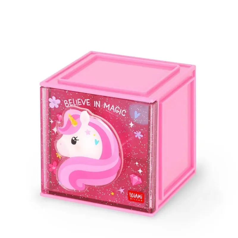 Cover: 8052694030292 | Legami Schreibtischbox Cutie Cube - Unicorn | Legami Cutie Cube | 2025