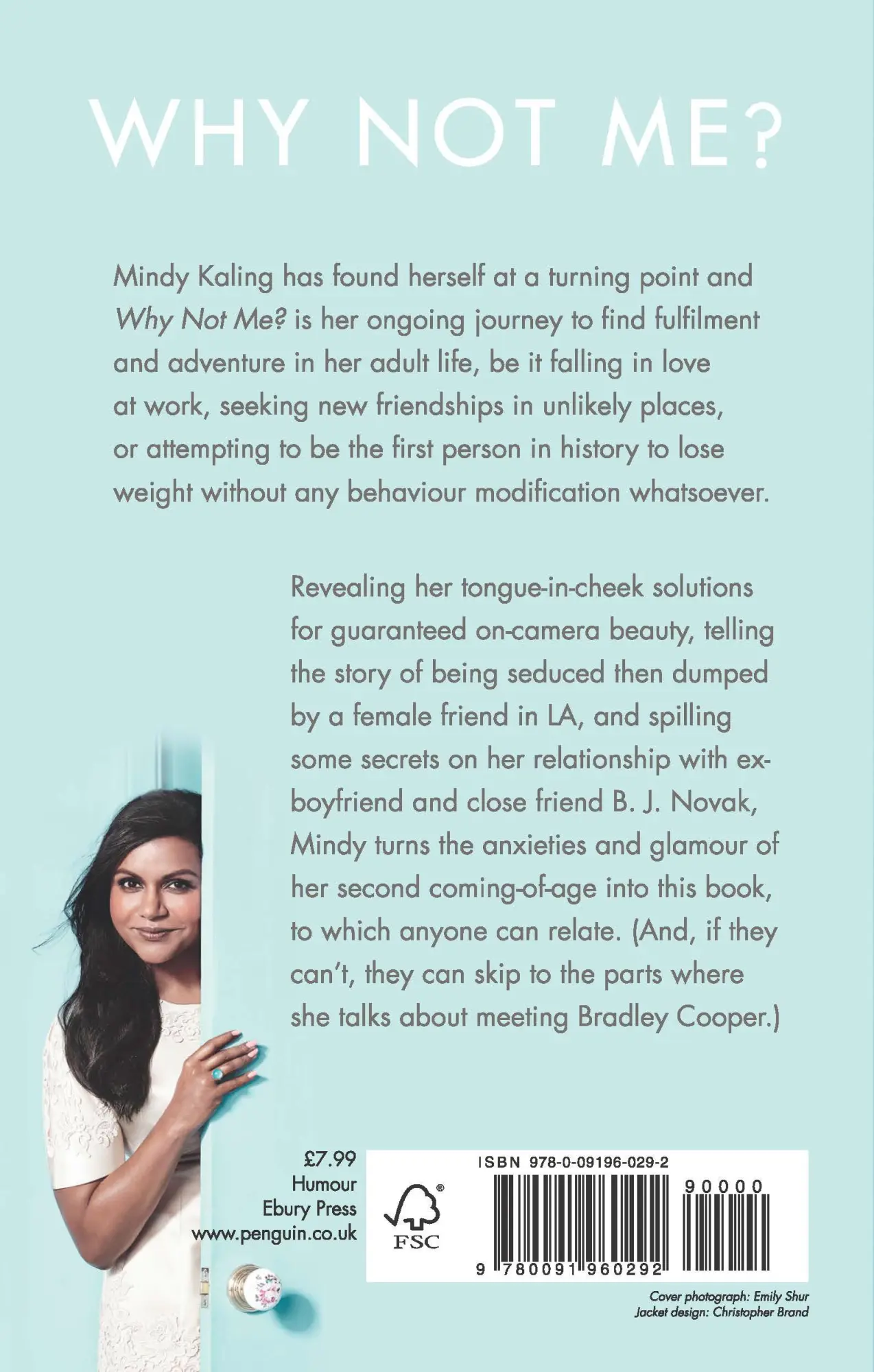Rückseite: 9780091960292 | Why Not Me? | Mindy Kaling | Taschenbuch | Kartoniert / Broschiert