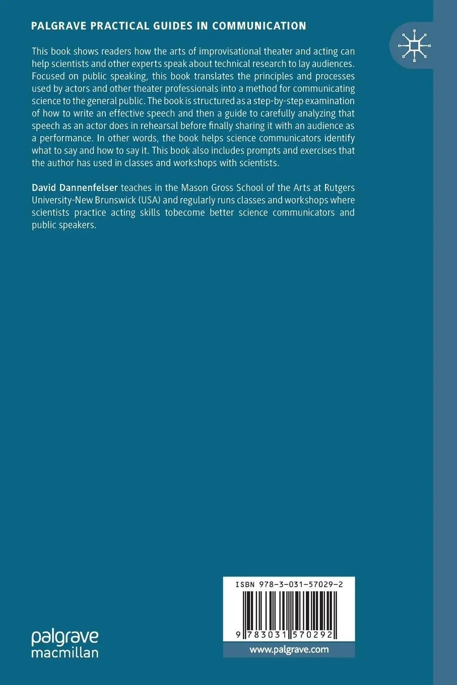 Rückseite: 9783031570292 | The Art of Effective Science Communication | David Dannenfelser | Buch