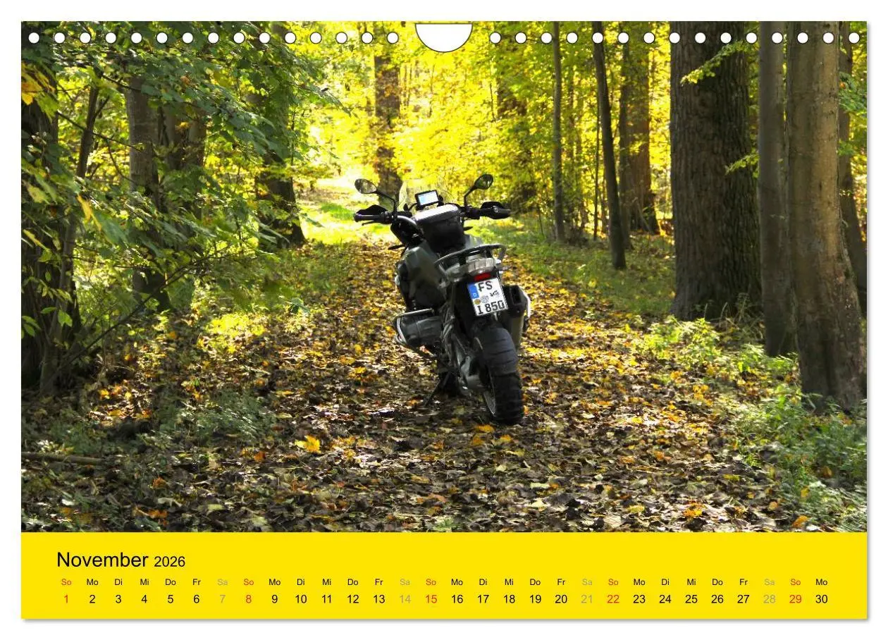 Bild: 9783457990292 | Freude an - Spaß mit der BMW GS (Wandkalender 2026 DIN A4 quer),...