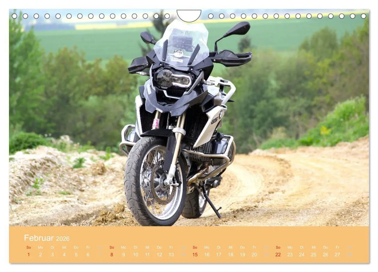 Bild: 9783457990292 | Freude an - Spaß mit der BMW GS (Wandkalender 2026 DIN A4 quer),...