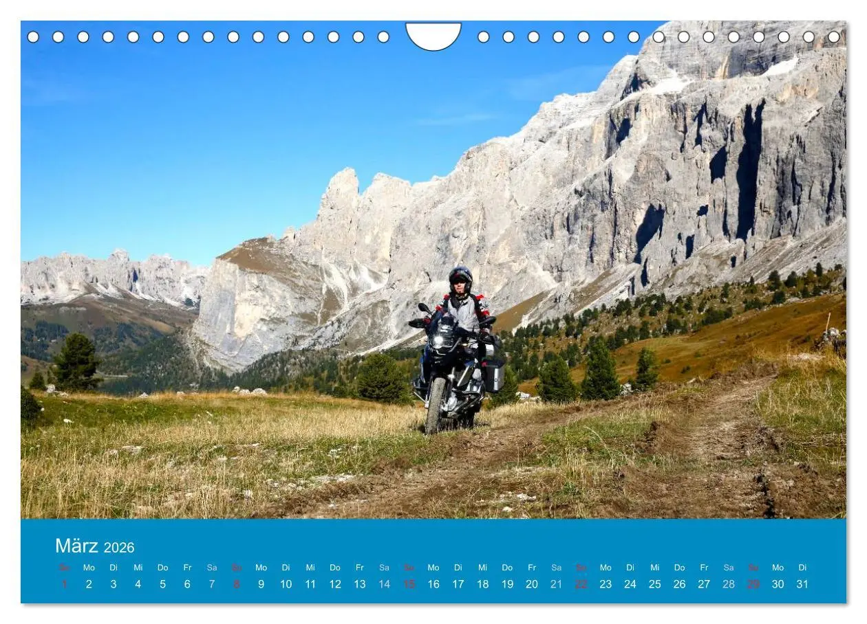 Bild: 9783457990292 | Freude an - Spaß mit der BMW GS (Wandkalender 2026 DIN A4 quer),...