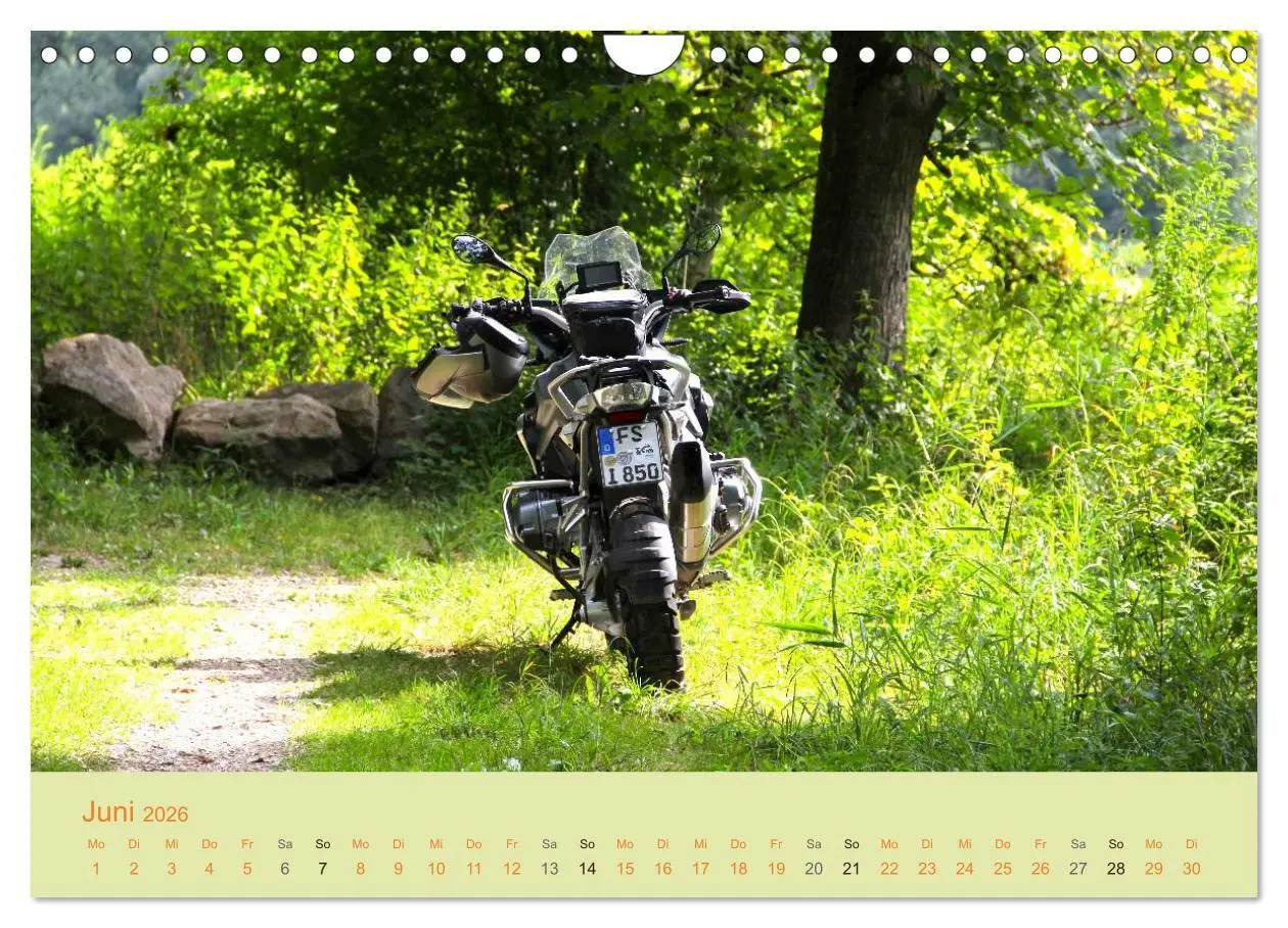 Bild: 9783457990292 | Freude an - Spaß mit der BMW GS (Wandkalender 2026 DIN A4 quer),...