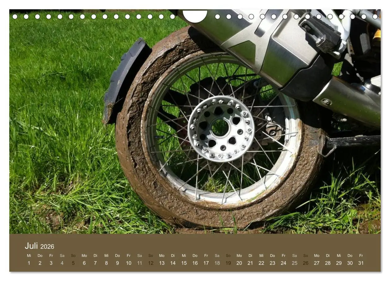 Bild: 9783457990292 | Freude an - Spaß mit der BMW GS (Wandkalender 2026 DIN A4 quer),...