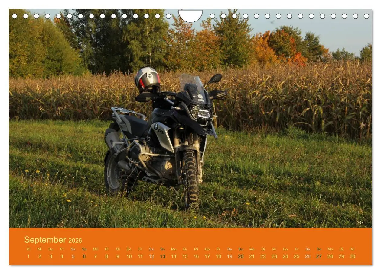 Bild: 9783457990292 | Freude an - Spaß mit der BMW GS (Wandkalender 2026 DIN A4 quer),...