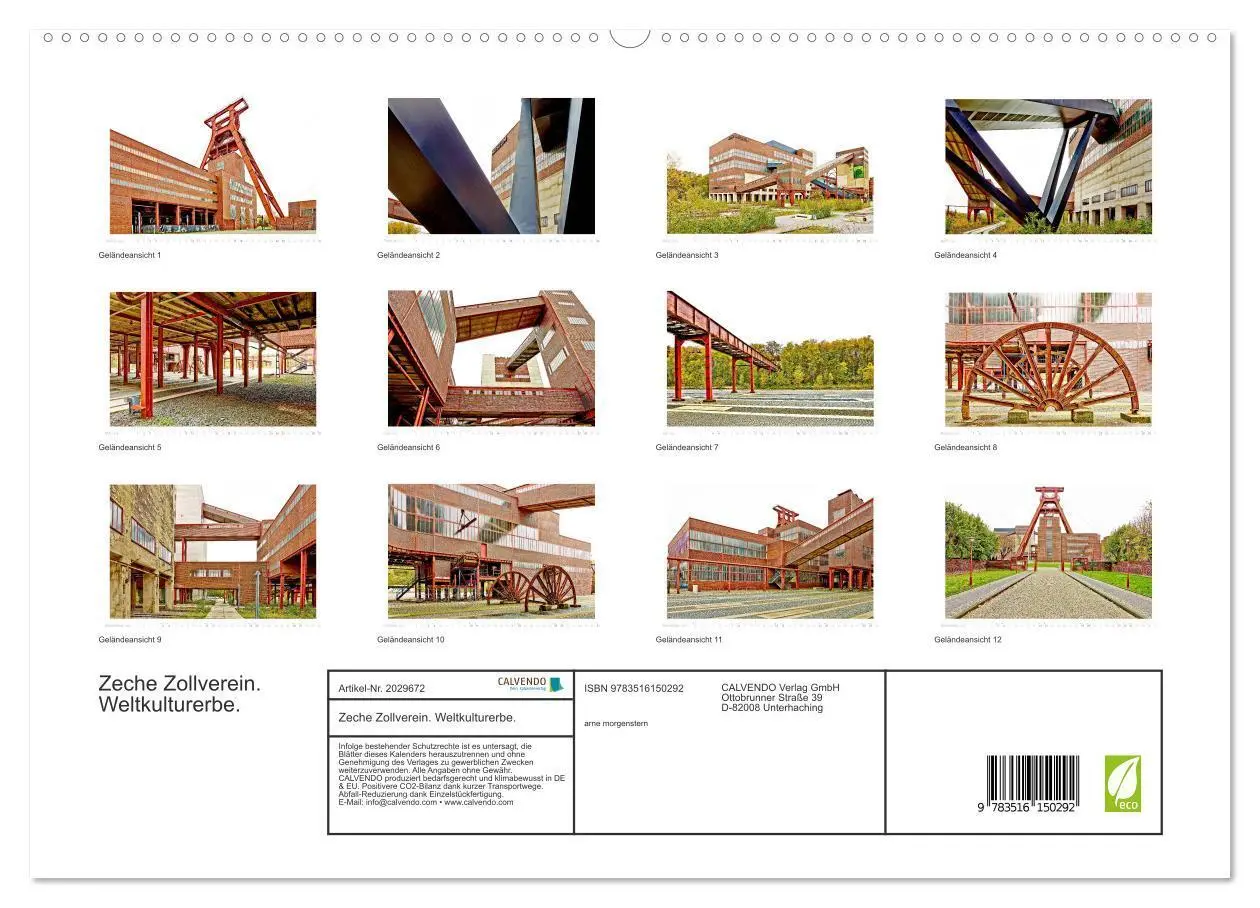 Bild: 9783516150292 | Zeche Zollverein. Weltkulturerbe. (hochwertiger Premium...