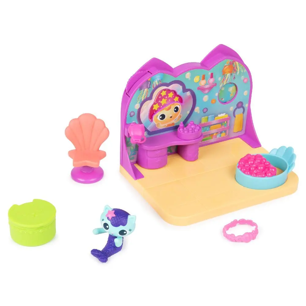 Bild: 778988500392 | Gabby's Dollhouse Deluxe Room MerCat Spa | In Karton | 50039 | Deutsch