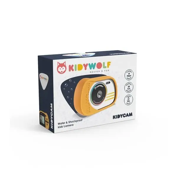 Bild: 5407009180392 | KIDYWOLF Foto- und Videokamera gelb | Kamera | 418039 | 2024