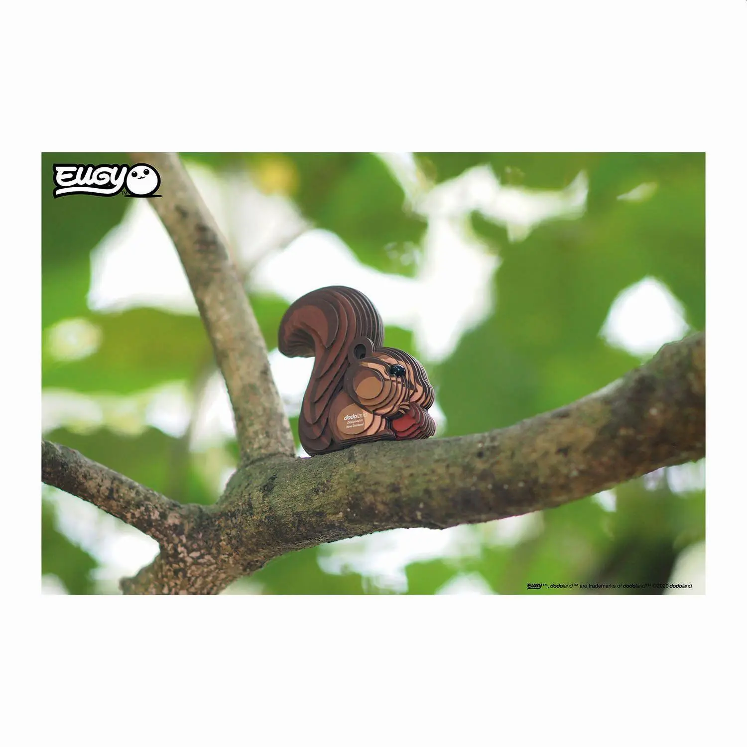 Bild: 9421035150392 | EUGY - 3D Bastelset Eichhörnchen | Eugy | Kit (Bastelset) | 650041