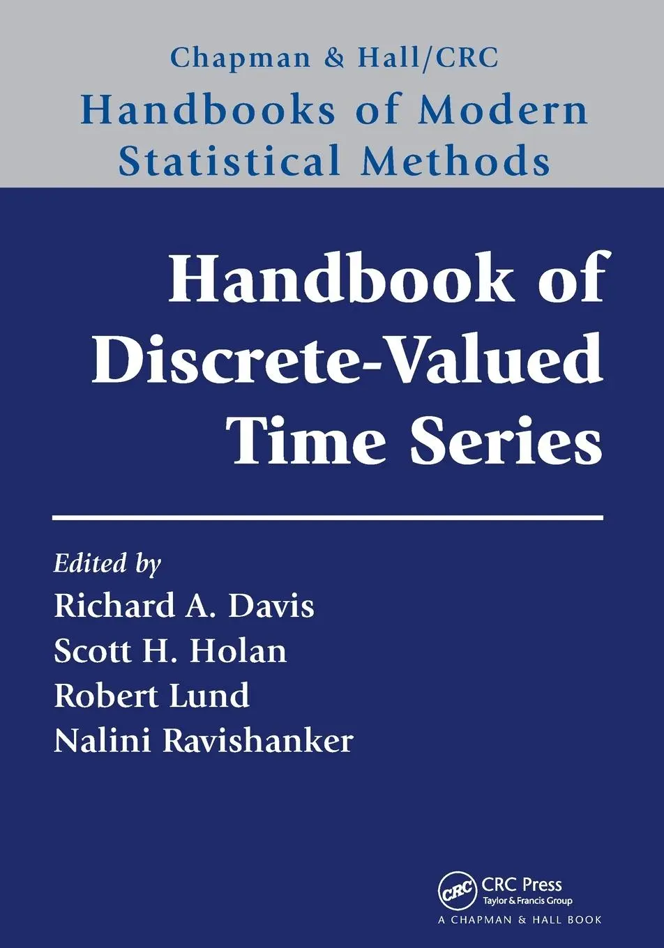 Cover: 9780367570392 | Handbook of Discrete-Valued Time Series | Richard A. Davis (u. a.)