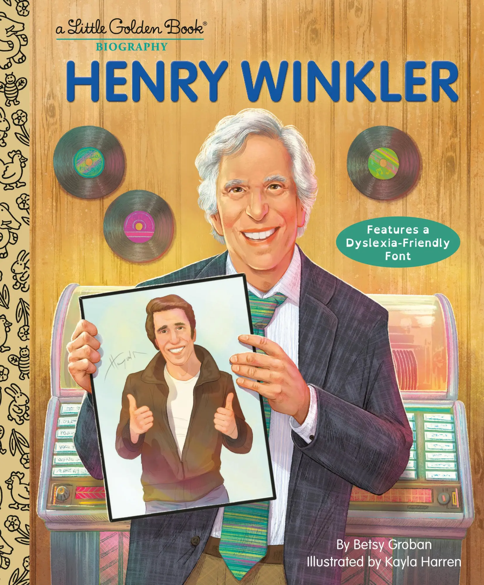Cover: 9780593810392 | Henry Winkler: A Little Golden Book Biography | Betsy Groban | Buch