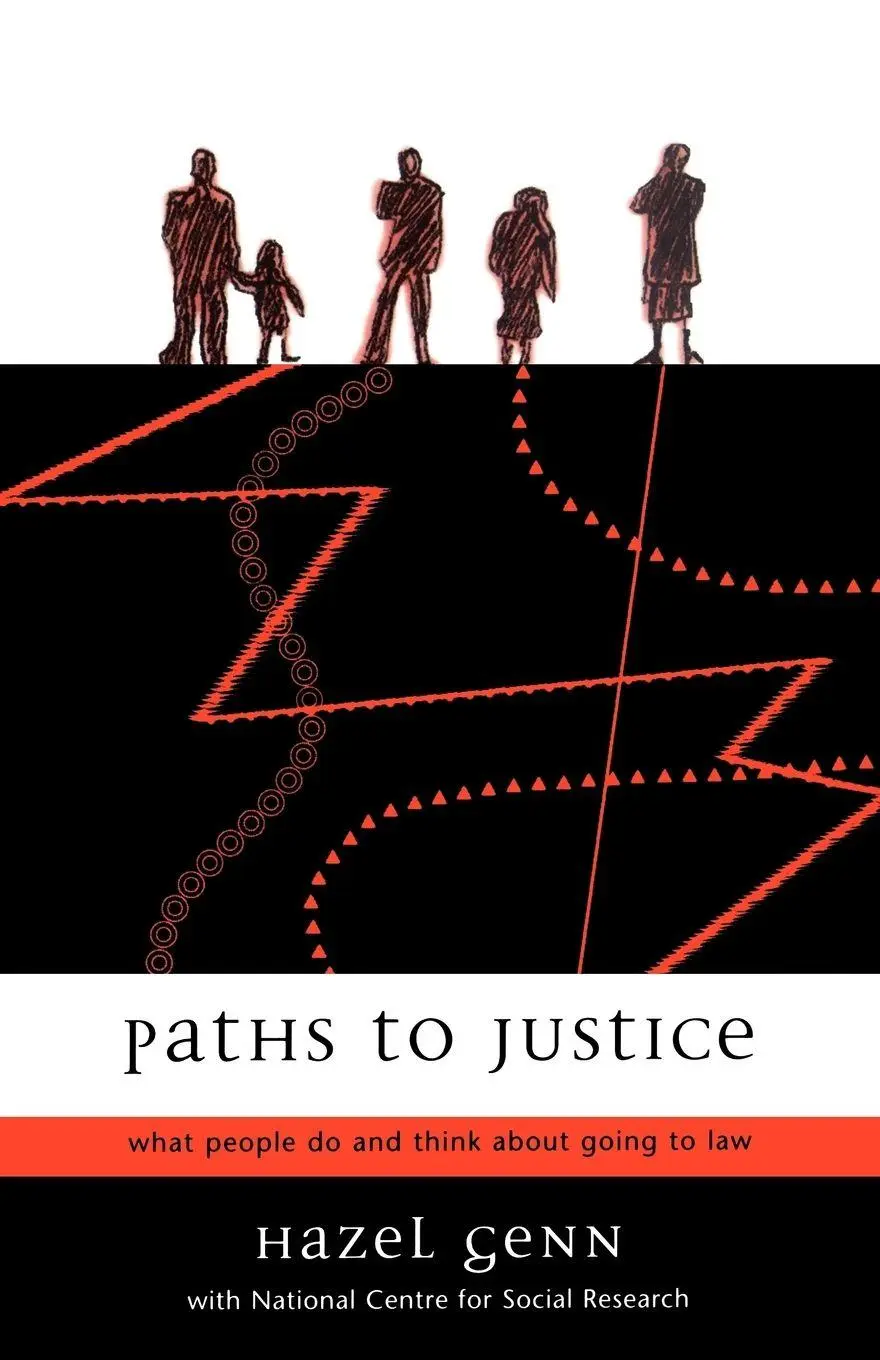 Cover: 9781841130392 | Paths to Justice | What People Do and Think about Going to Law | Buch