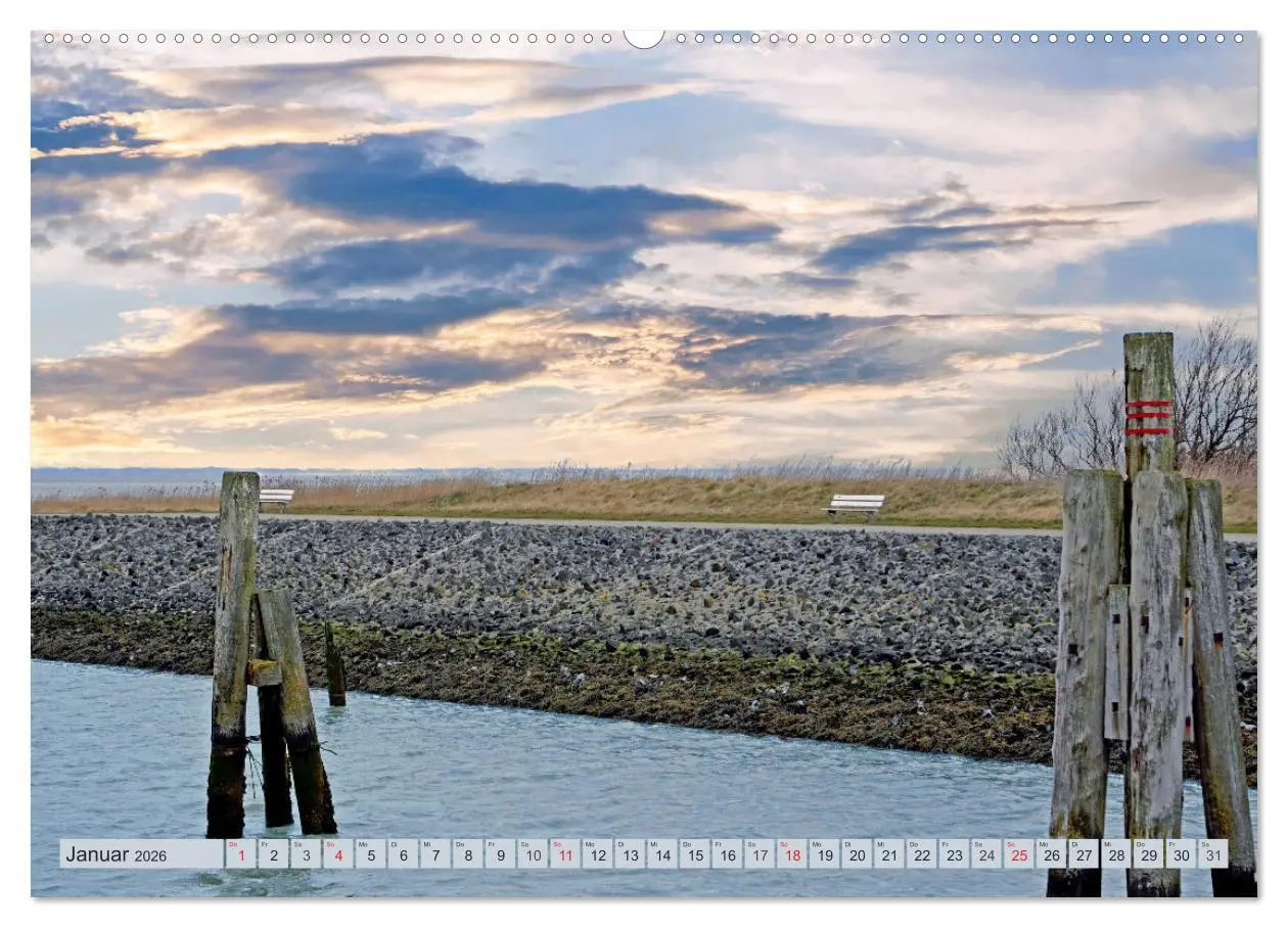 Bild: 9783457670392 | Langeoog - Natur Pur (hochwertiger Premium Wandkalender 2026 DIN A2...