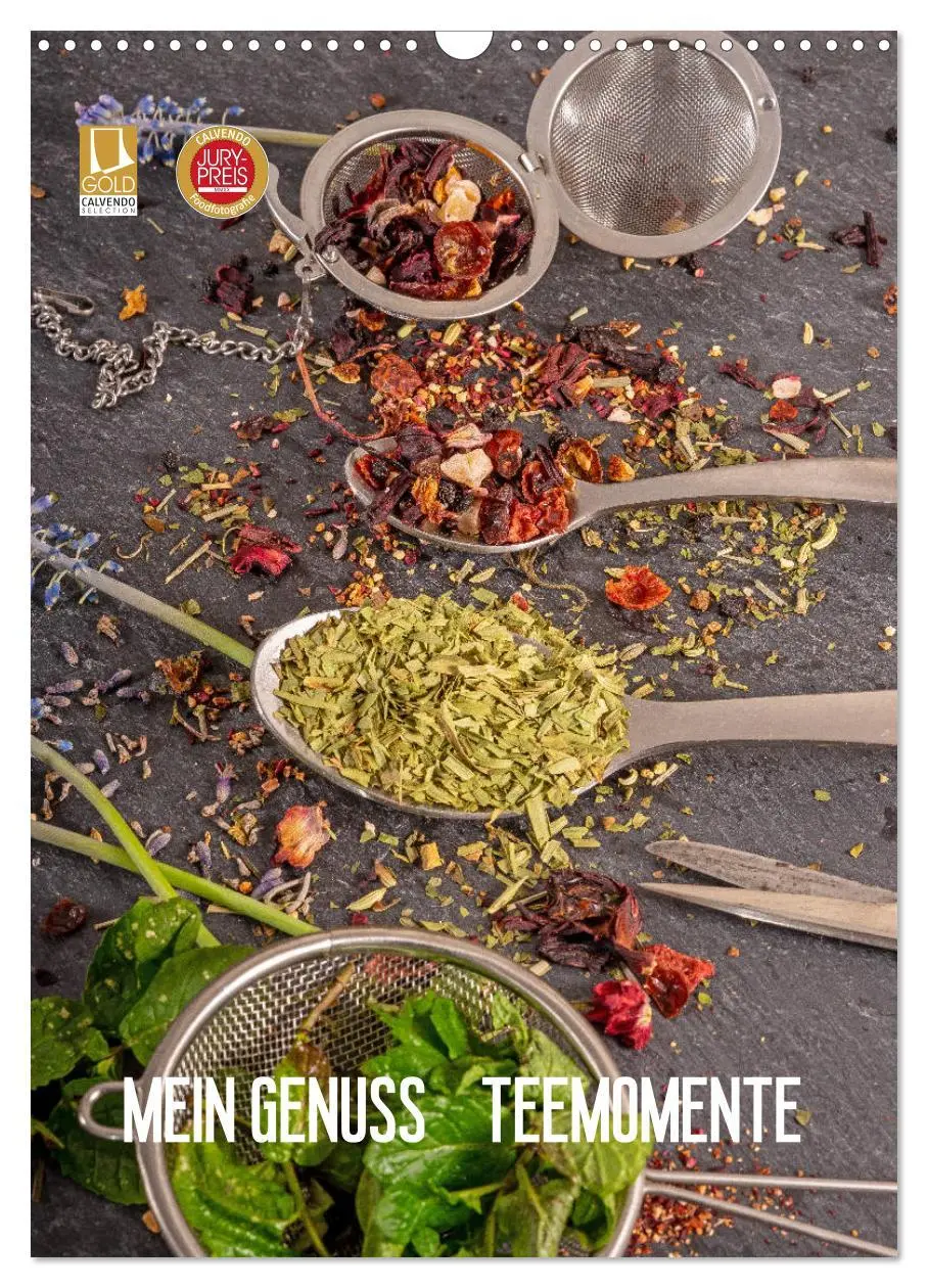 Cover: 9783516380392 | Mein Genuss Teemomente (Wandkalender 2026 DIN A3 hoch), CALVENDO...
