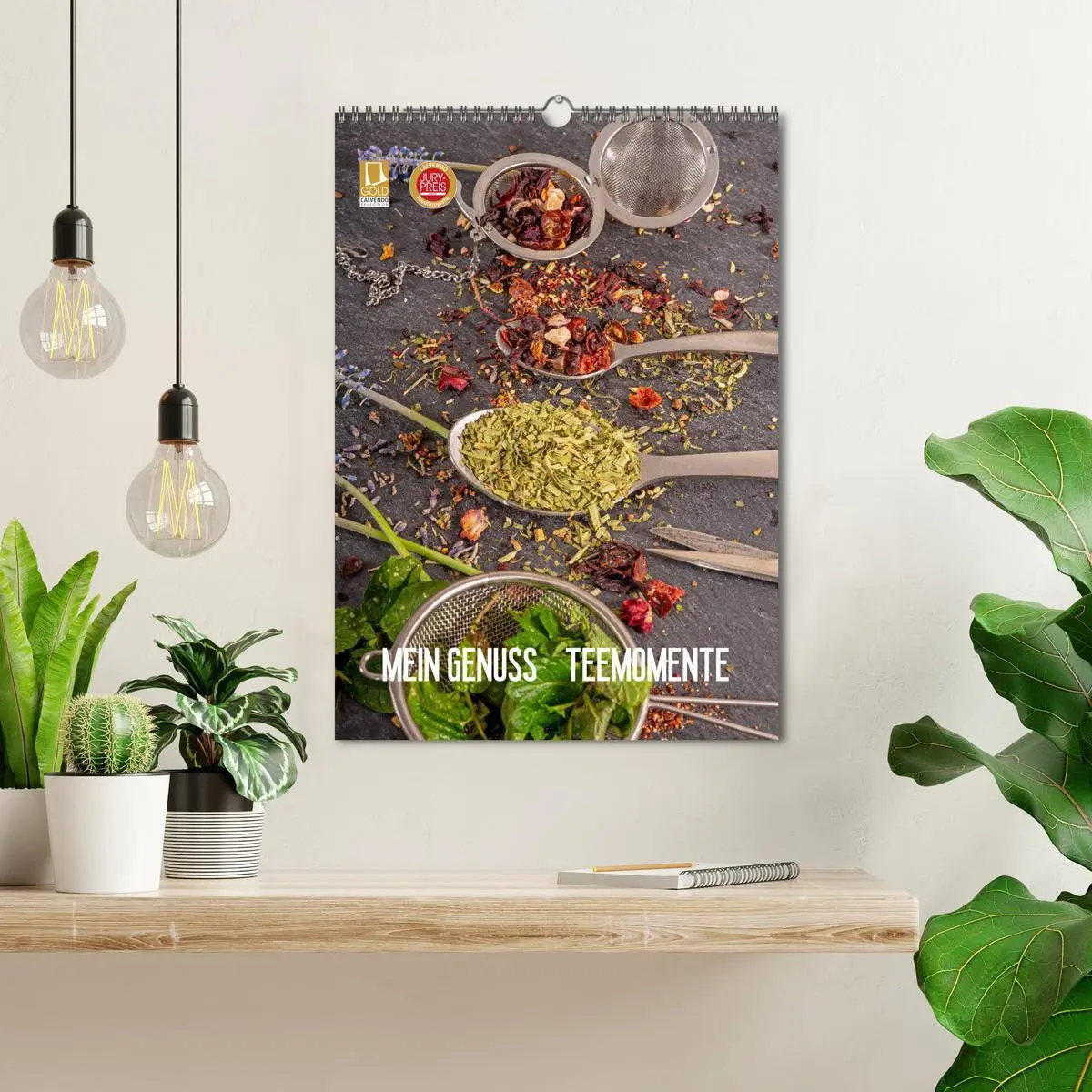 Bild: 9783516380392 | Mein Genuss Teemomente (Wandkalender 2026 DIN A3 hoch), CALVENDO...