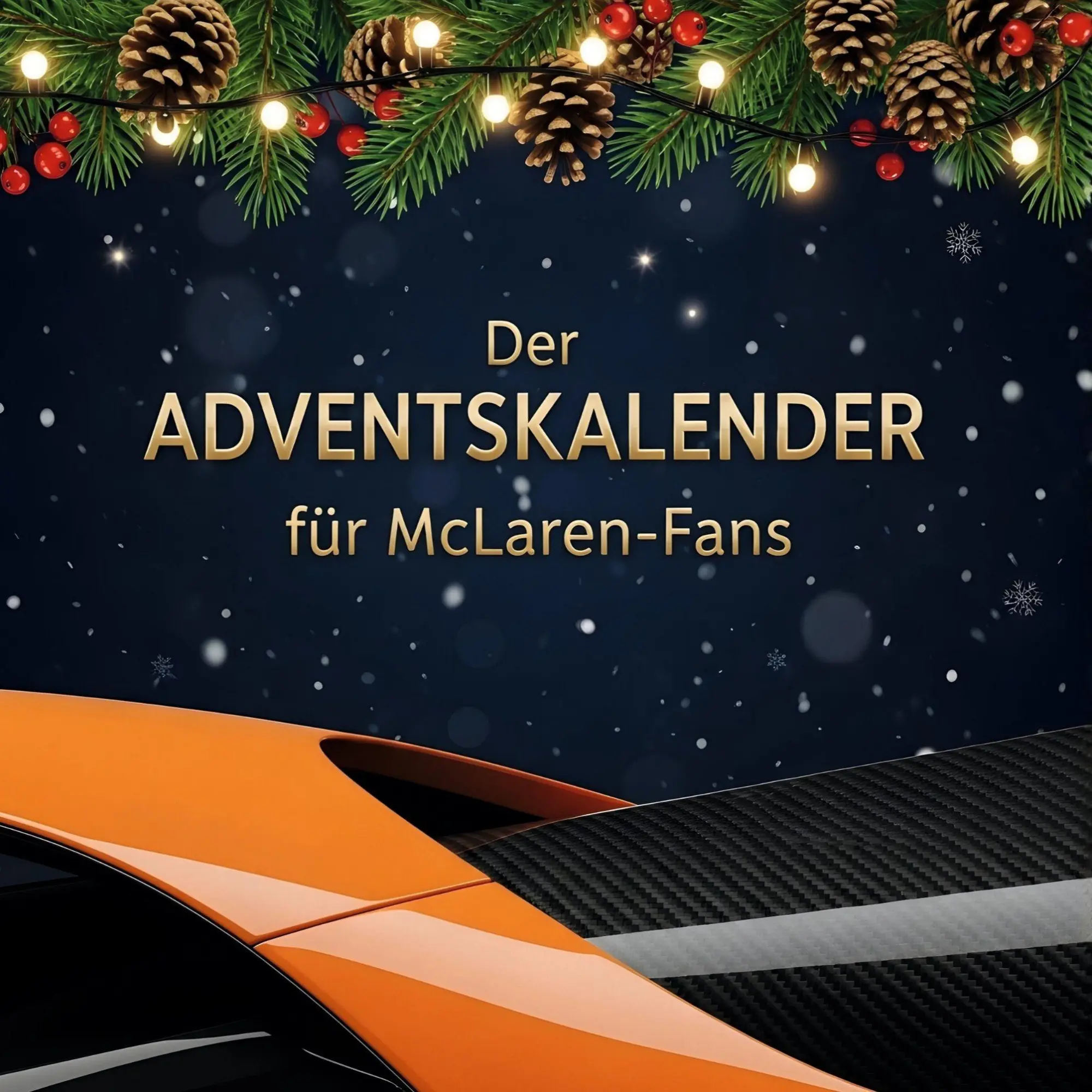 Cover: 9783695340392 | Der Adventskalender für McLaren-Fans | Jonah Fuchs | Taschenbuch