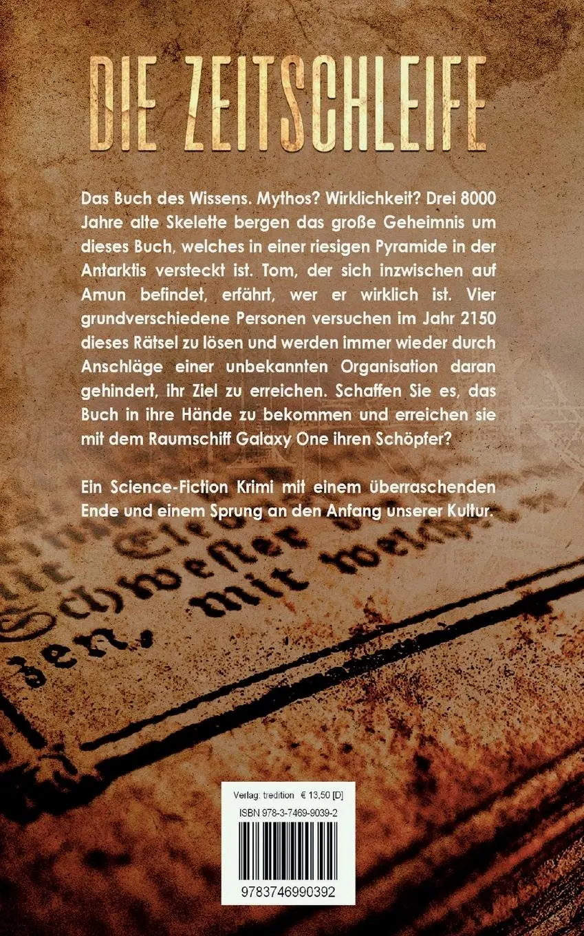 Rückseite: 9783746990392 | Die Zeitschleife | Der Sprung an den Anfang | Thomas Bay | Taschenbuch